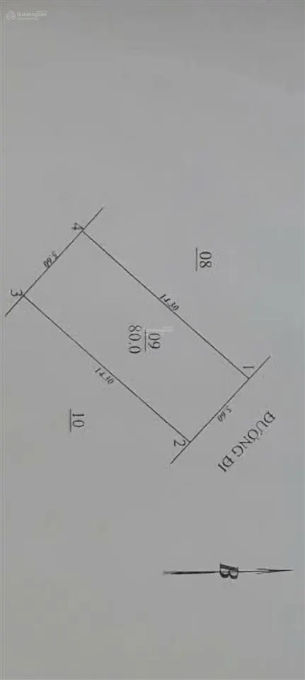Vip phân lô đông ngạc, dt 80m2, ô tô chạy vòng quanh, mt 6m, giá hơn 12 tỷ