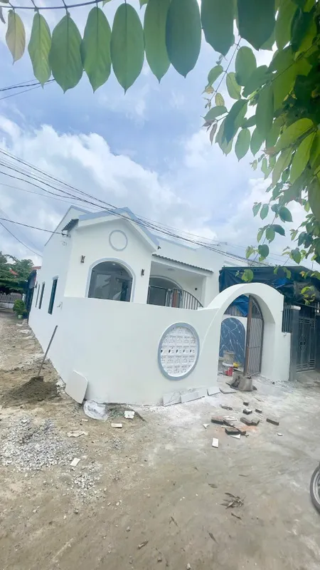 Bán Nhà Diên Điền Trung ( lô góc) đang hoàn thiện