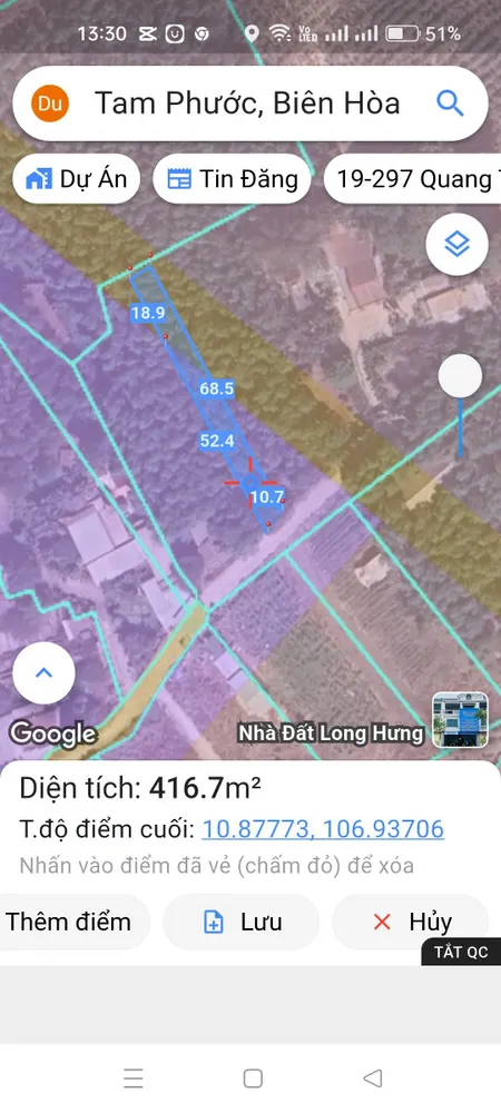 Chính chủ bán 1000m².dt 20x50m đường bê tông 6m.₫ất 2 mặt tiền LH 0345622009.₫ất sạch