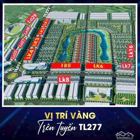 Bán Shophouse Lo 29 - Lô 0x Tại đường 277, Vườn Sen, đồng Kỵ, Bắc Ninh Giá Tốt 9 Tỷ Vnd