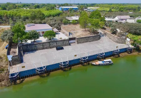 Bán Khu Nghỉ Dưỡng Gần 6000m2 Thạnh Phú Vĩnh Cửu View Sông đồng Nai Giá 8tr/m2 Bến Cảng Siêu đẹp