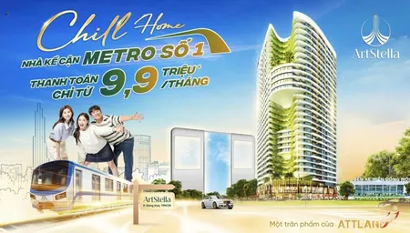 Căn Hộ 2pn - 2wc (63 - 65 - 67m²) Chill Home Artstella: Tổ ấm Lý Tưởng Cho Gia đình Trẻ