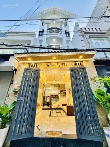 Phạm Văn Chiêu Q.gò Vấp 1 Trệt 3 Lầu - 4pn Có Sẵn Nội Thất Hẻm Xe Hơi Thông 4tỷ9 Còn Thương Lượng
