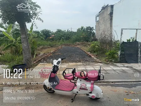 Sổ Hồng Riêng ! 4x18 ! Xây Tự Do ! đường Nhựa 8m ! Kdc Hiện Hữu! Block M5 Gần Cổng Sau!!