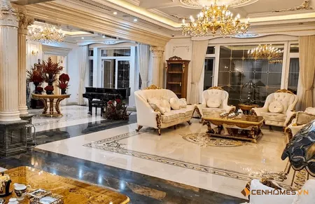 BT Bán Đảo Linh Đàm, 280m2, đầy đủ Nội Thất, Giá 86 Tỷ, Nội Thất Như Hình.