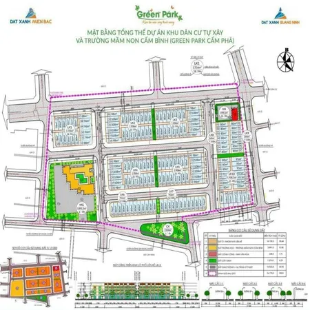 Chính Chủ Cần Bán Lô Green Park Cẩm Bình Trục 7,5m Hướng Bắc Lh: Thanh Xuân