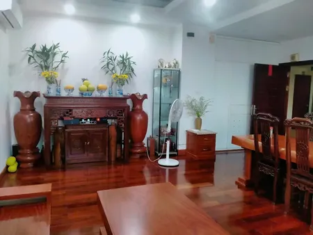 Chung Cư Lilama 124 Minh Khai 113m 3 Ngủ, Nội Thất Gỗ, 2 Ban Công