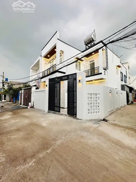 Nhà 1 Lầu Góc 2 Mặt Tiền Diện Tích Khủng. 8m X 12m 86m2 Thổ Cư. Giá Tốt Nhất Quận 12. Full Nội That