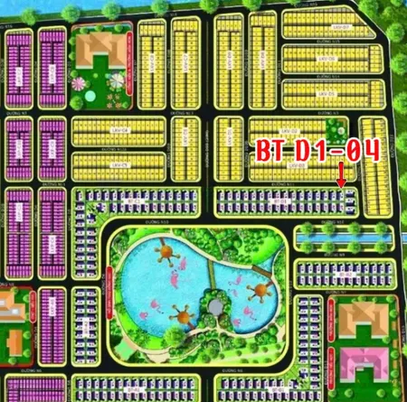 Bán Lô Biệt Thự D1-04 Kdc Daresco, Xã Hậu Nghĩa, Tây Ninh