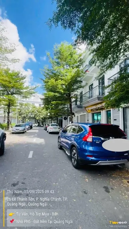 Shophouse Vincom đã Hoàn Thiện Full Nội Thất - Hướng Tây View Công Viên