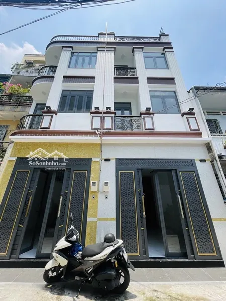 Bán Nhà Xây Mới 4 Tầng Ngay Phan Văn Trị Tt Bình Thạnh 60m2 Xe Hơi Vào Nhà Ngủ Chủ Chào 9 Tỉ 2 Tl