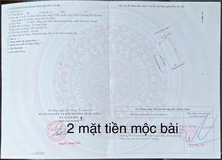 Bán đất Tại Mộc Bài 1 Và Mộc Bài 2 Lô Góc Tặng Nhà C4