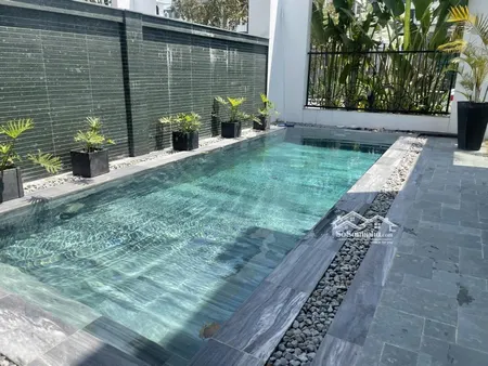 K44 Cho Thuê Biệt Thự Tại Làng Việt Kiều Full đồ Có Bể Bơi Siêu đẹp