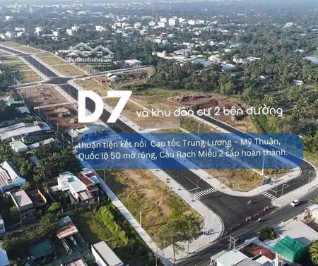 Bán đất Nền 115m2, 3,9 Tỷ Tại Dự án đường D7, Trung An, Mỹ Tho, Tiền Giang, Chỉ Với Giá Tốt