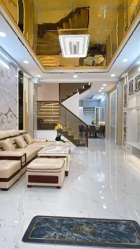 Quận 7 - 61m2 - 3tầng - Mới đẹp - Hoan Công đầy đủ - Chỉ 6ty8