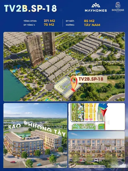 Tổng Giá 14.7 Tỷ Có Ngay Căn Nhà Phố Vinhomes Cổ Loa Diện Tích 85m2 (5x15) Xây 5 Tầng + 1 Tum