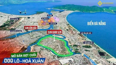 Sun Group Mở Bán đất Nền đầm Sen Tại Hoà Xuân Trung Tâm Tp đà Nẵng! Sổ đỏ Từng Lô