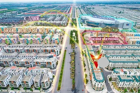đại Lộ Bốn Mùa-110m2- Gần Vincom Lớn Nhất Miền Bắc- Cho Thuê Văn Phòng Công Ty- Vốn Chỉ Từ 8tỷ