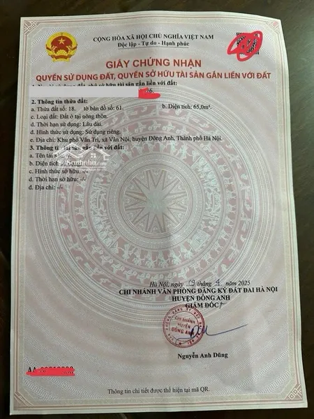 Bán Nhà Riêng Tại đường 23b, 12 Tỷ, 65 M2, 3pn, 3wc, 4 Tầng