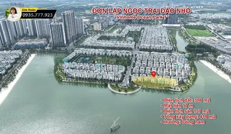 Chính Chủ Cần Bán Nhanh Căn Biệt Thự Ngọc Trai 1 Mặt Hồ Vinhomes Ocean Park 1. Kim Hoàn