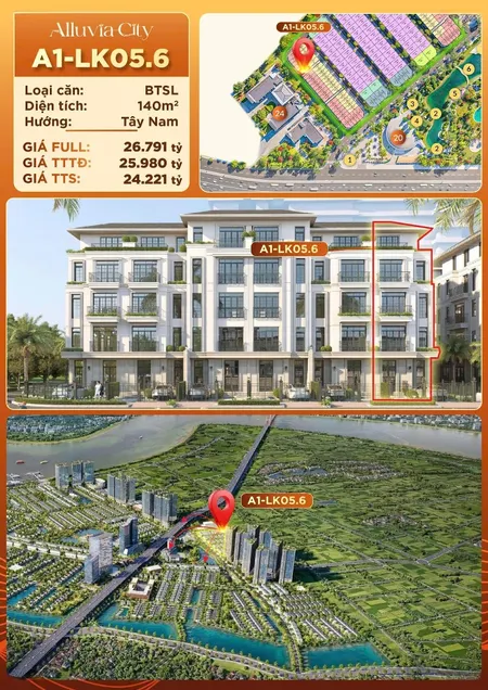 Cơ Hội đầu Tư Shophouse Alluvia City Hiếm Có Khó Tìm