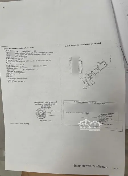 Bán Nhà (4,7 X 23) Mặt Tiền đường Số 22 Phước Long B Q9 (gần Cao đẳng Công Thương)