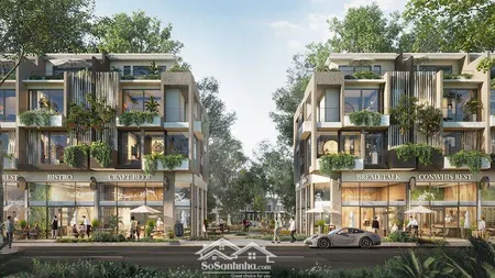 Bán Shophouse đơn Lập Mùa Xuân Eco Retreat Long An 355 M2