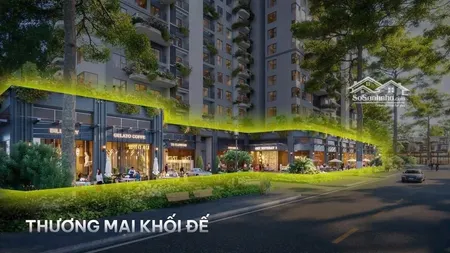 Shophouse 2 Tầng Khối đế Toà Chung Cư Sky Retreat