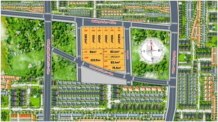 Bán Quỹ đất Tp. Cam Ranh - Phường Cam Phúc Bắc Vị Trí Vàng, Full Thổ Cư, Sổ đỏ Riêng Từng Lô