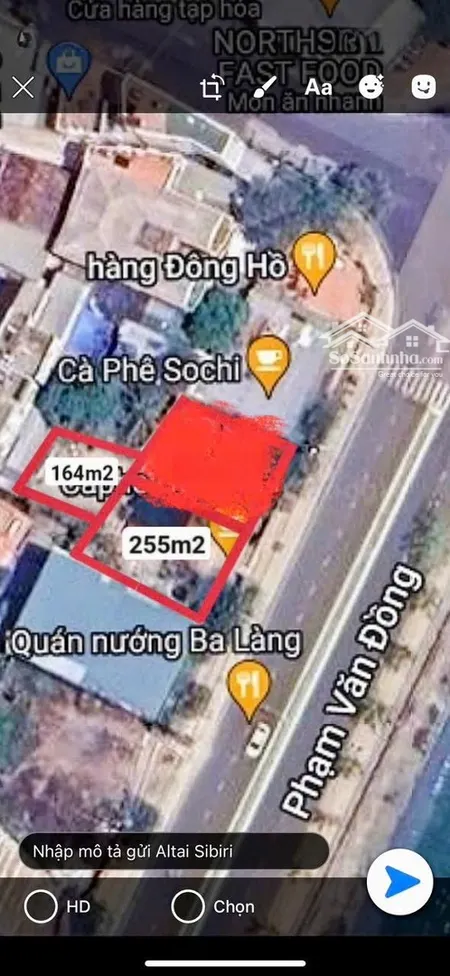 Hàng Hiếm! Bán 2 Lô đất Liền Kề ở đường Phạm Văn đồng, Bắc Nha Trang