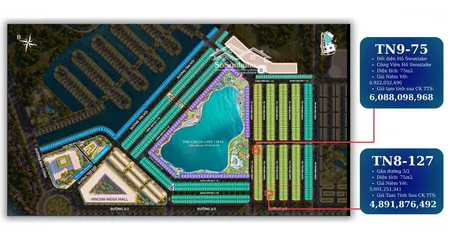 Bán Nhà Phố đối Diện Hồ Swanlake Vinhomes Green City. Chỉ 6 Tỷ 5 Bao Hết