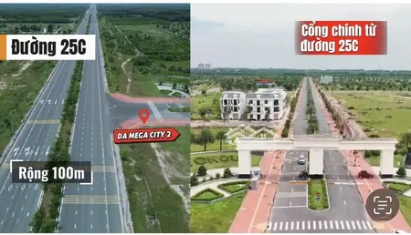 đất Nền Mega City 2 Nhơn Trạch Chuẩn Bị Ra Sổ , Giá Chỉ 1,2 Tỷ /nền Mặt Tiền đường 25c Rộng 100m