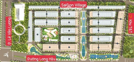Bán đất Nền The 826ec Long Hậu, Giá Từ 2,8 Tỷ, Sổ đỏ Từng Nền.