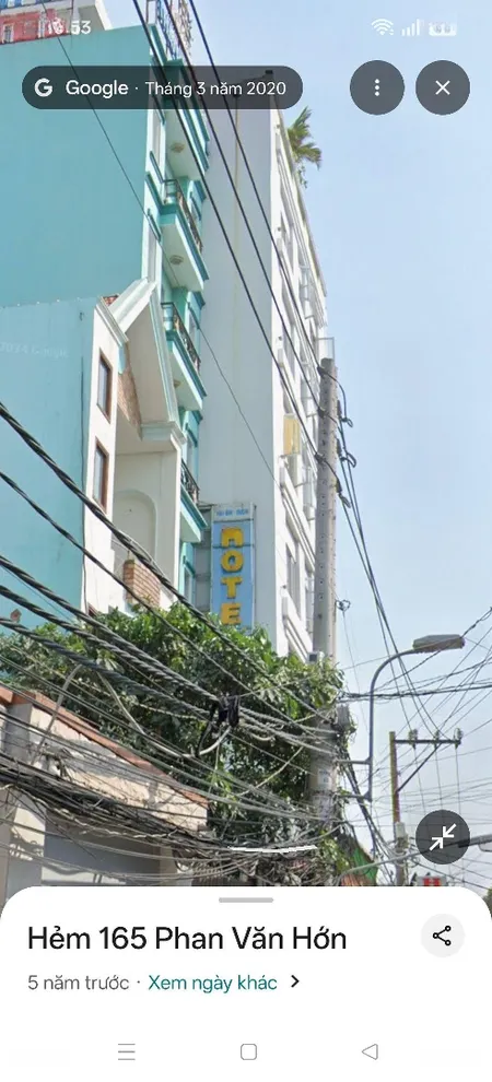 Bán Toà Chdv 1300m2 Mặt Tiền Hẻm 165 Phan Văn Hớn, P.tân Thới Nhất, 10mx45m,đúc 5 Tầng,giá: 37.9 Tỷ