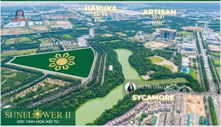 Sunflower Villa Biệt Thự Ven Hồ, Tâm điểm Sống Xanh Ngay Tt Cơ Sở Ii Tp Hcm