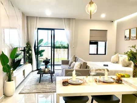 Căn Hộ 45m2, Giá 950tr, Ngân Hàng Hỗ Trợ 80%, Lãi Suất 5.9%/năm, Bàn Giao đầy đủ Nội Thất