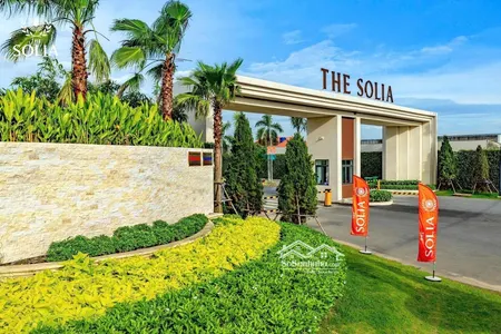 Bán đất Nền Sổ đỏ-the Solia Mặt Tiền Vành đai 4-cơ Hội Vàng đầu Tư Sinh Lời Dt 90m2.lh