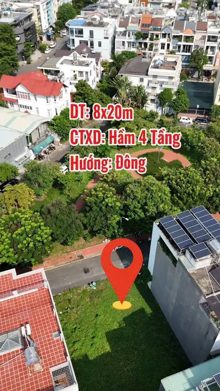 BDS  HVL [NC] BÁN ĐẤT 8x20m ĐƯỜNG SỐ 29 KHU C Q2