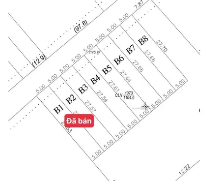 Bán đất 140m² ngang 5m giá 525 triệu Xã Cuôr Đăng