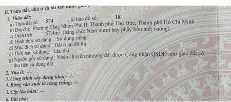 Nhà Đất Hẻm 39 đường 4 Phường Tăng Nhơn Phú B Quận 9