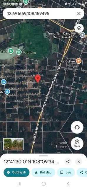 Bán đất 175m² giá 755 triệu Xã Ea Knuếc