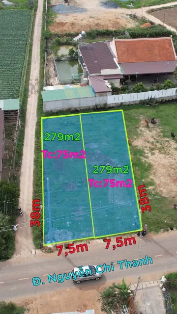Bán đất 279m² giá 2.85 tỷ Xã Đơn Dương