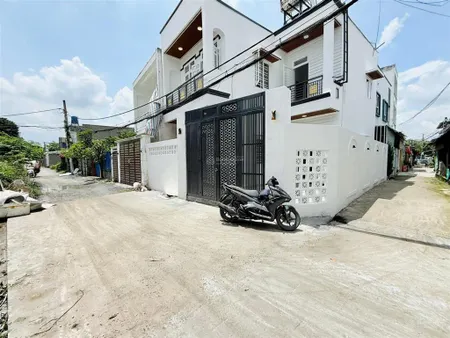 Bán villa mini mới đẹp, góc 2 mặt hẻm ô tô thông, (8x12), 1lầu, 3pn, thạnh xuân 43, q12