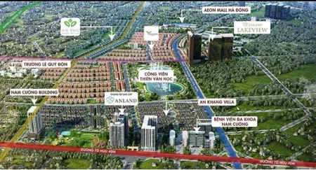 Bán biệt thự a150 an vượng, đường tố hữu, dương nội, hà đông, 30 tỷ, 180m2