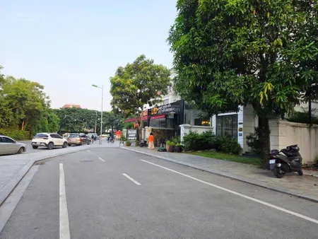 Bán biệt thự song lập khu nguyệt quế giá đầu tư thang máy dt 179m2,4 tầng, mt 8m. giá 51.9tỷ tl