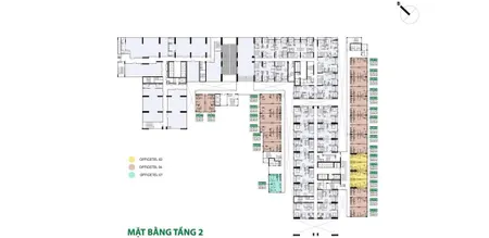 Bán căn officetel tầng 2 tháp p3 view đông nam giá 1,7 tỷ đã vat, nhận thông tin chính chủ