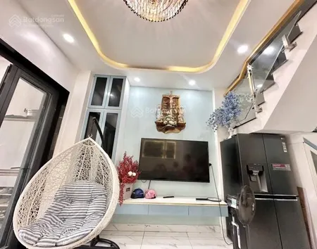 Nhà đẹp phước long b 1 trệt 2 lầu + sân thượng giá 7.3 tỷ