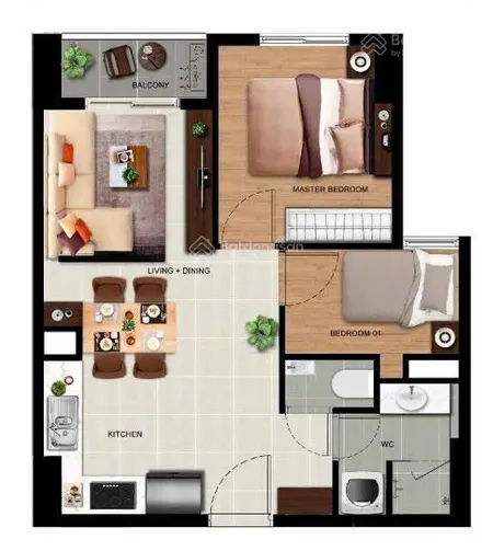 Bán căn 2pn 1wc 56m2 giá 1.75tỷ full nội thất midori park the view sẵn hd thuê 8 triệu/ tháng