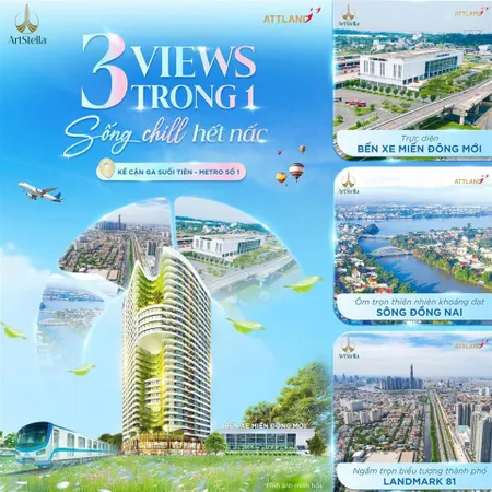 Chính thức nhận booking cho căn hộ mới khu đông tphcm cận kề suối tiên và tuyến metro số 1