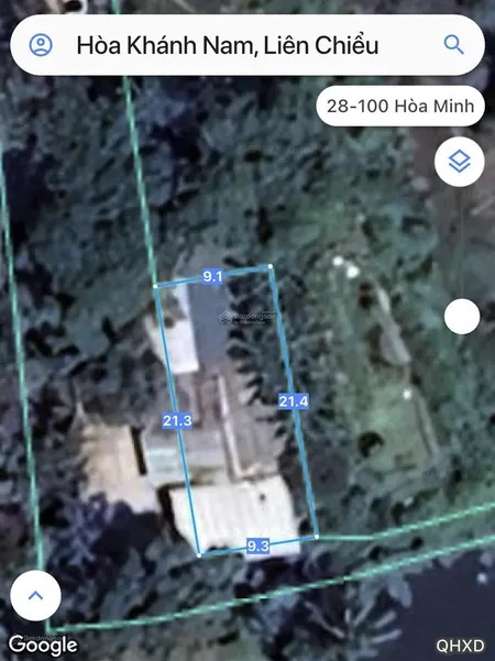 Bán đất 2 mặt tiền, gần trường đại học ngoại ngữ, 195m, đường nhựa 5m.